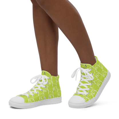 CARAUANA Hip Hop canvas shoes Lemon Branded