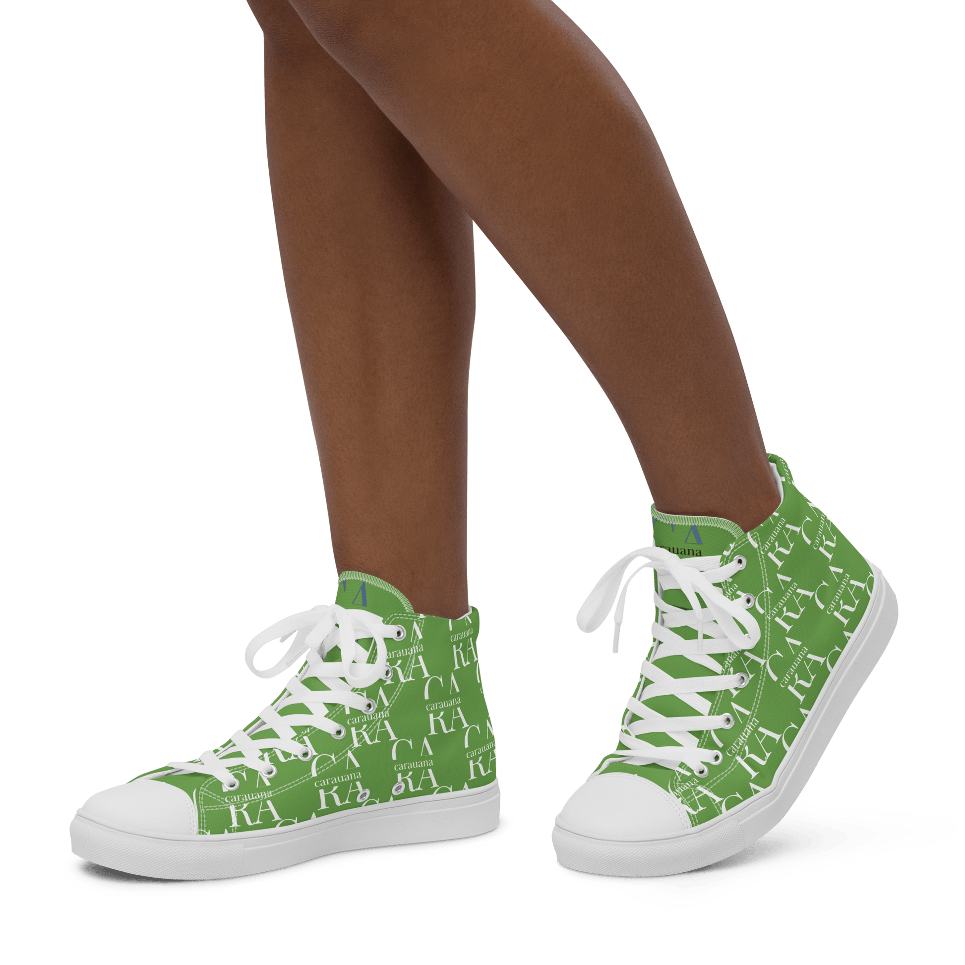 CARAUANA Hip Hop canvas shoes Green Branded