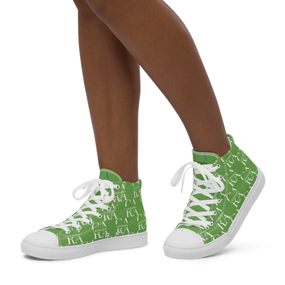 CARAUANA Hip Hop canvas shoes Green Branded