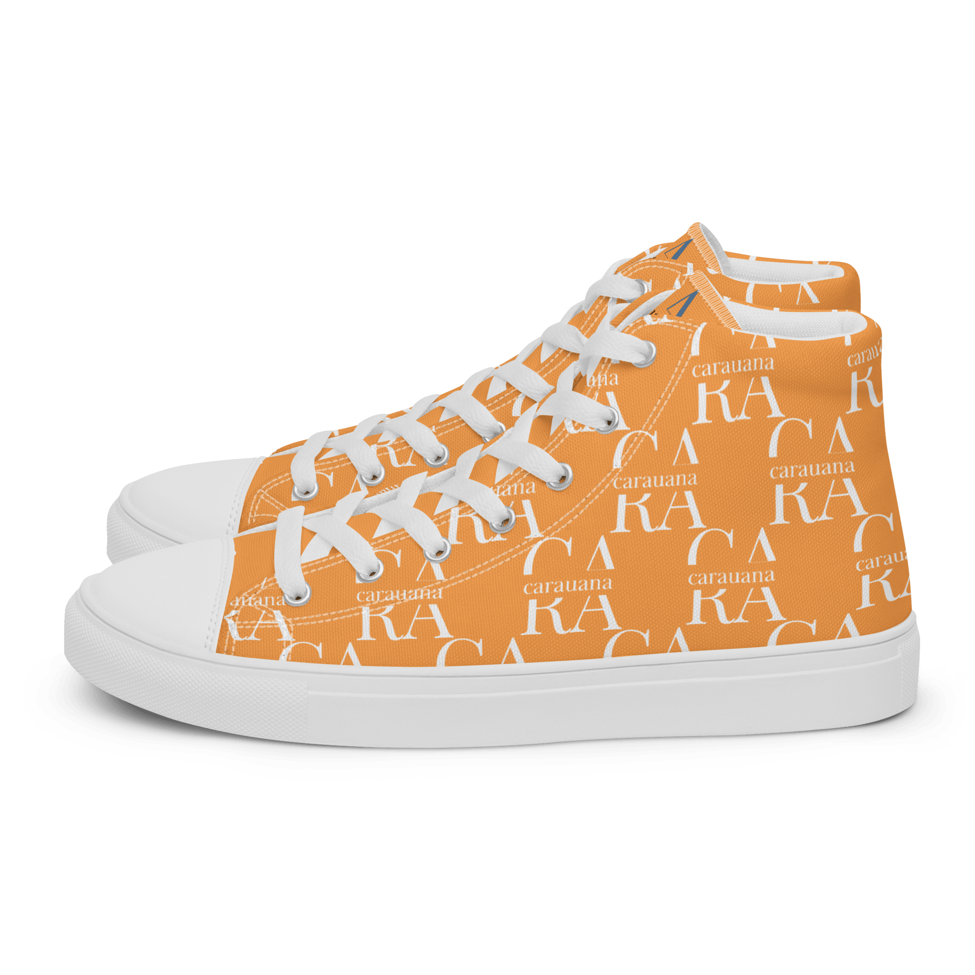 CARAUANA Hip Hop canvas shoes Orange Branded Carauana Store