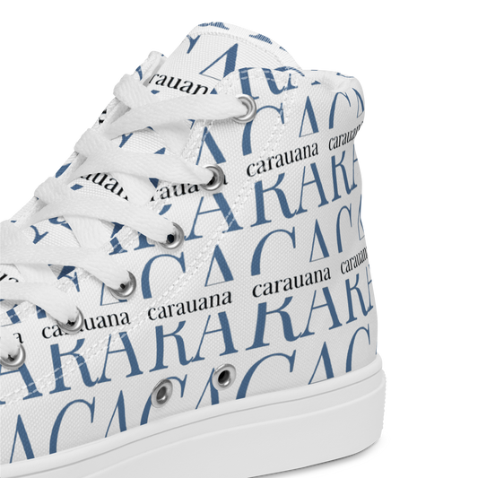 CARAUANA Fashionable high top canvas shoes men Carauana Store